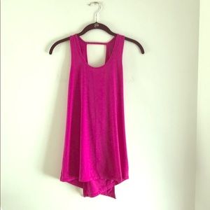 Athleta drapey tie back tank